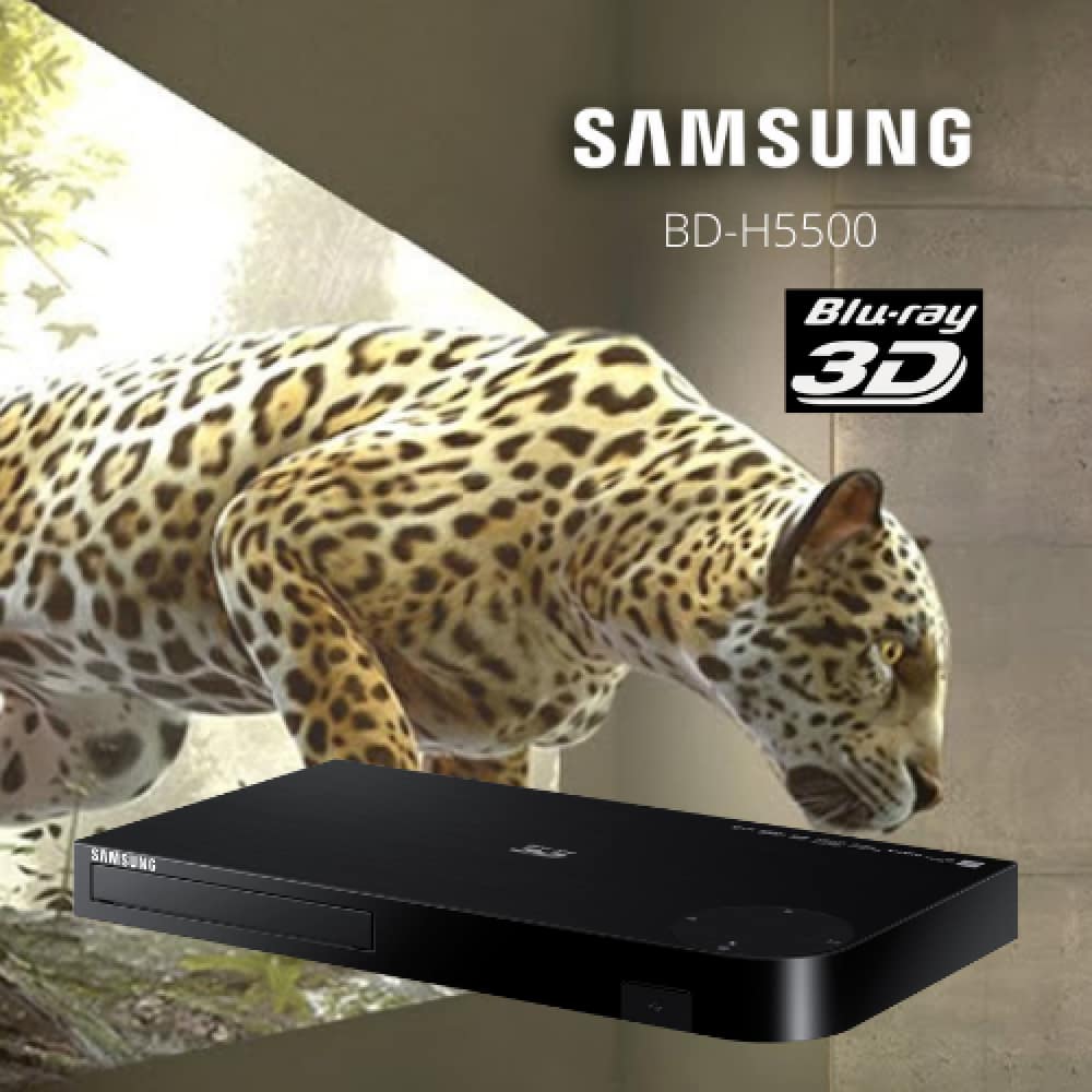 SAMSUNG BD-H5500 3D Blu-Ray & DVD Player With BBC IPlayer & Netflix - Image 4