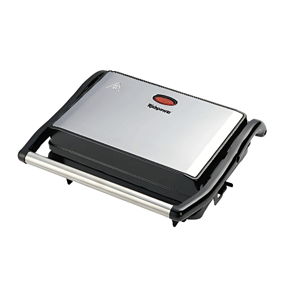 Richpower 2-Slice Grill Maker with Non-Stick Plates – Compact & Easy-to-Use Toaster, Available at Trontronics.lk"