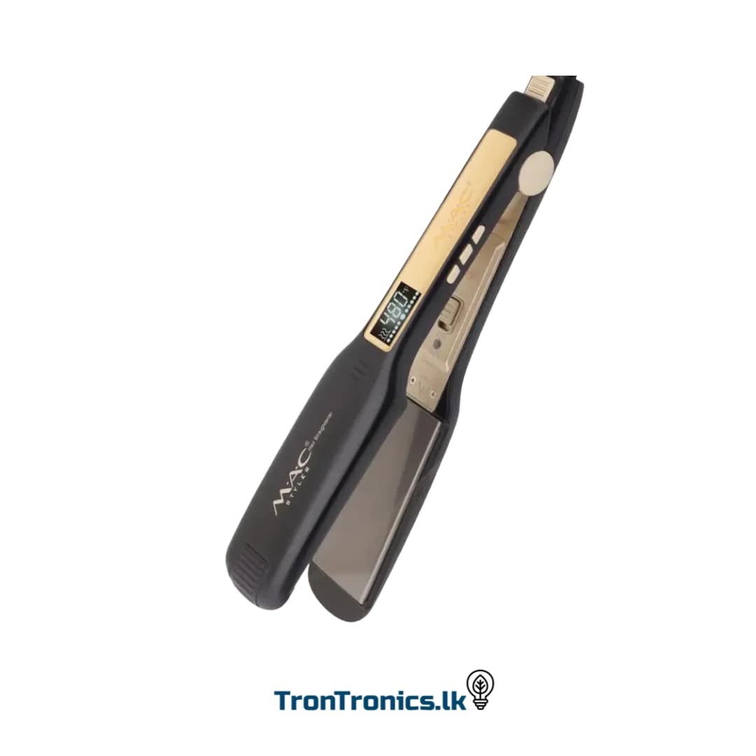 "MAC Styler MC-5517 Professional Hair Straightener with LCD Display – Premium Ceramic Flat Iron Available at Trontronics Sri Lanka"
