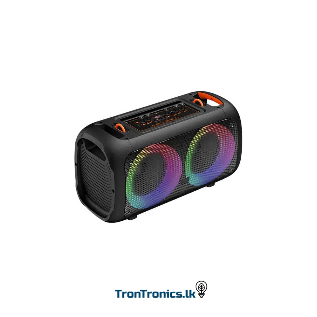 Brodu BTS-1709 DYNAMIC Clean & Big Sound Party Box Outdoor With Wireless Mic - Image 4