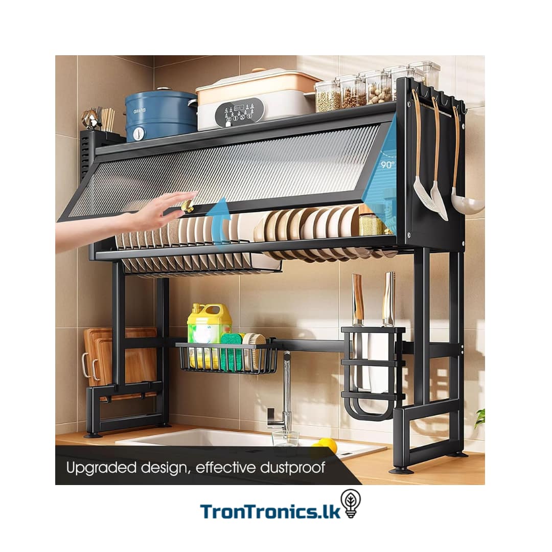 High Quality Coated Over The Sink Dish Rack 37.40inch - Image 4