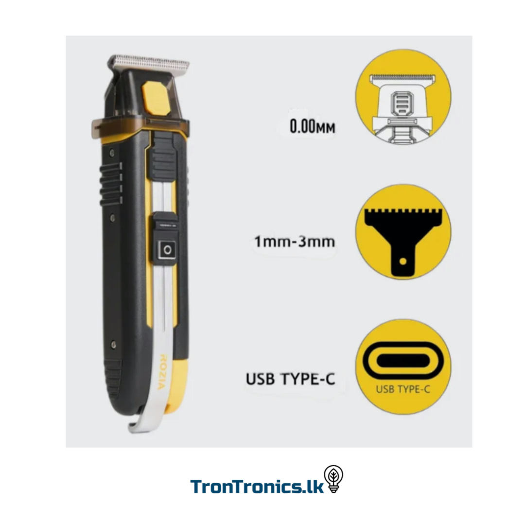 Rozia M1 - Hair Outlining Trimmer (Limited Edition) - Image 5