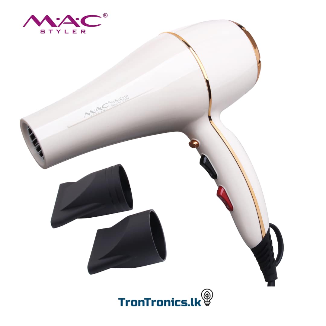 MAC Styler Professional Hair Dryer MC-6690 2200w / Saloon Hair Dryer with Diffuser - Image 4