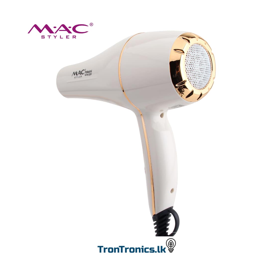 MAC Styler Professional Hair Dryer MC-6690 2200w / Saloon Hair Dryer with Diffuser - Image 5