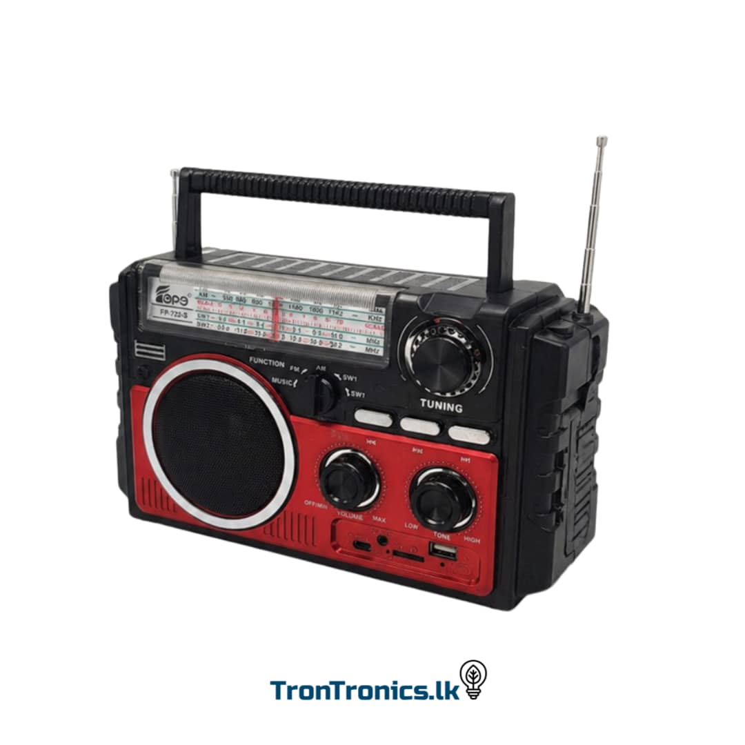 FEPE FP-722-S MultiWave Portable Radio & Bluetooth Speaker - Image 2