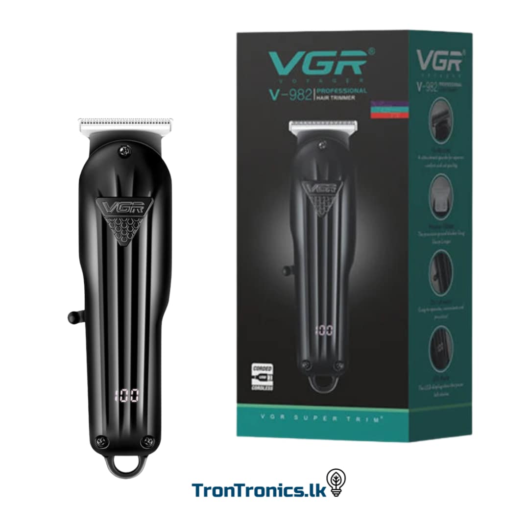 VGR Voyager V-9821 professional hair trimmer with stainless steel blades – Trontronics Sri Lanka