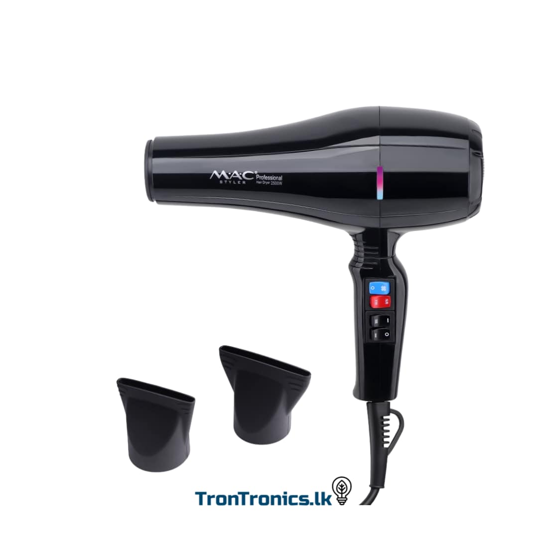 MAC Styler MC-6688 professional salon hair dryer with high-power motor – Trontronics Sri Lanka