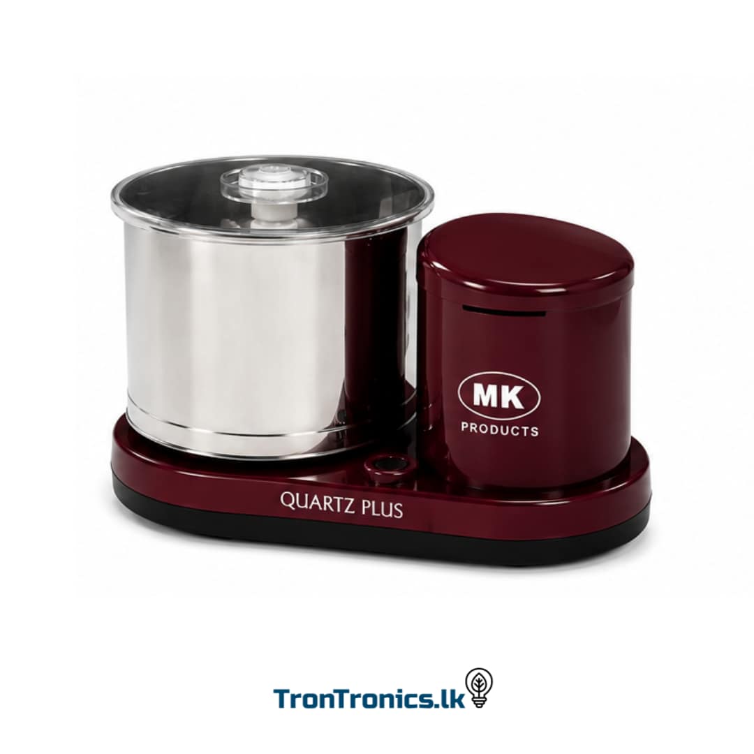 MK Products Quartz Plus Premium Table Top Wet Grinder with Stainless Steel Drum - Image 2
