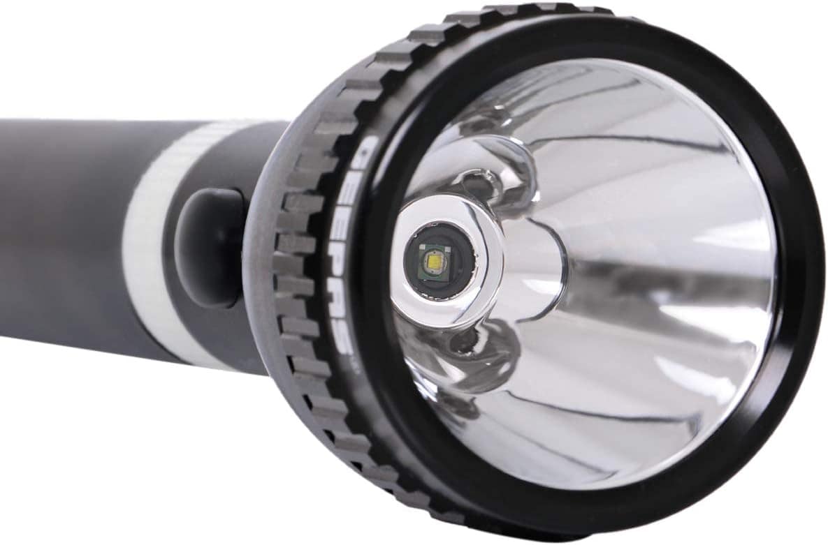 buy rechargeable steel body torch in sri lanka heavy duty and water proof led torch