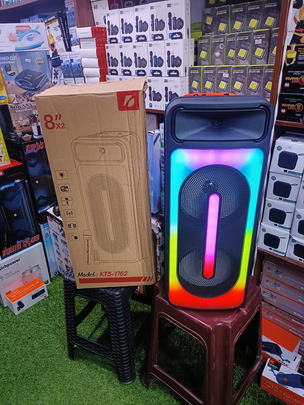 Karaoke Speaker with Wireless Mic KTS-1762 - Image 5