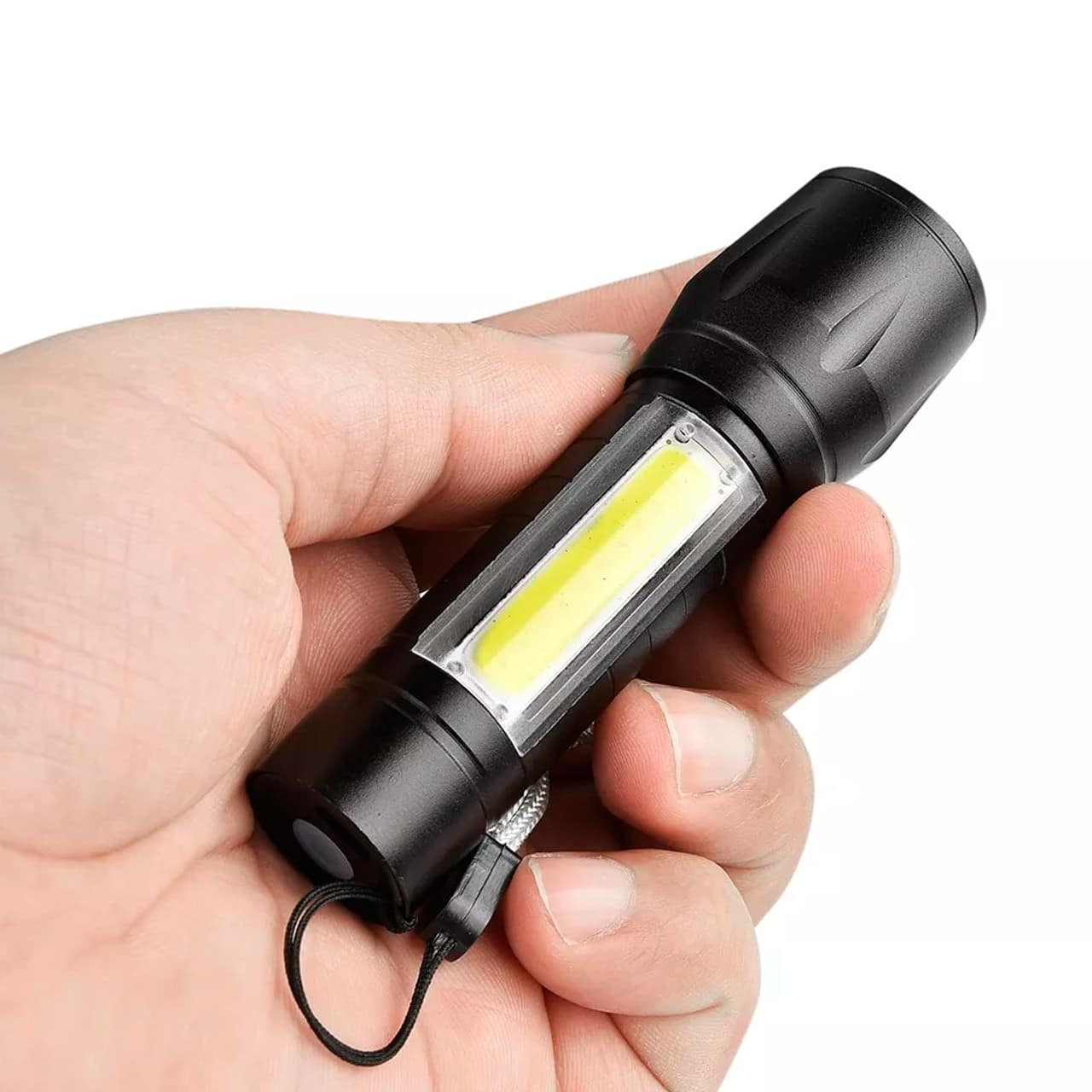 Mini Led USB Rechargeable Flashlight 3W - Image 4