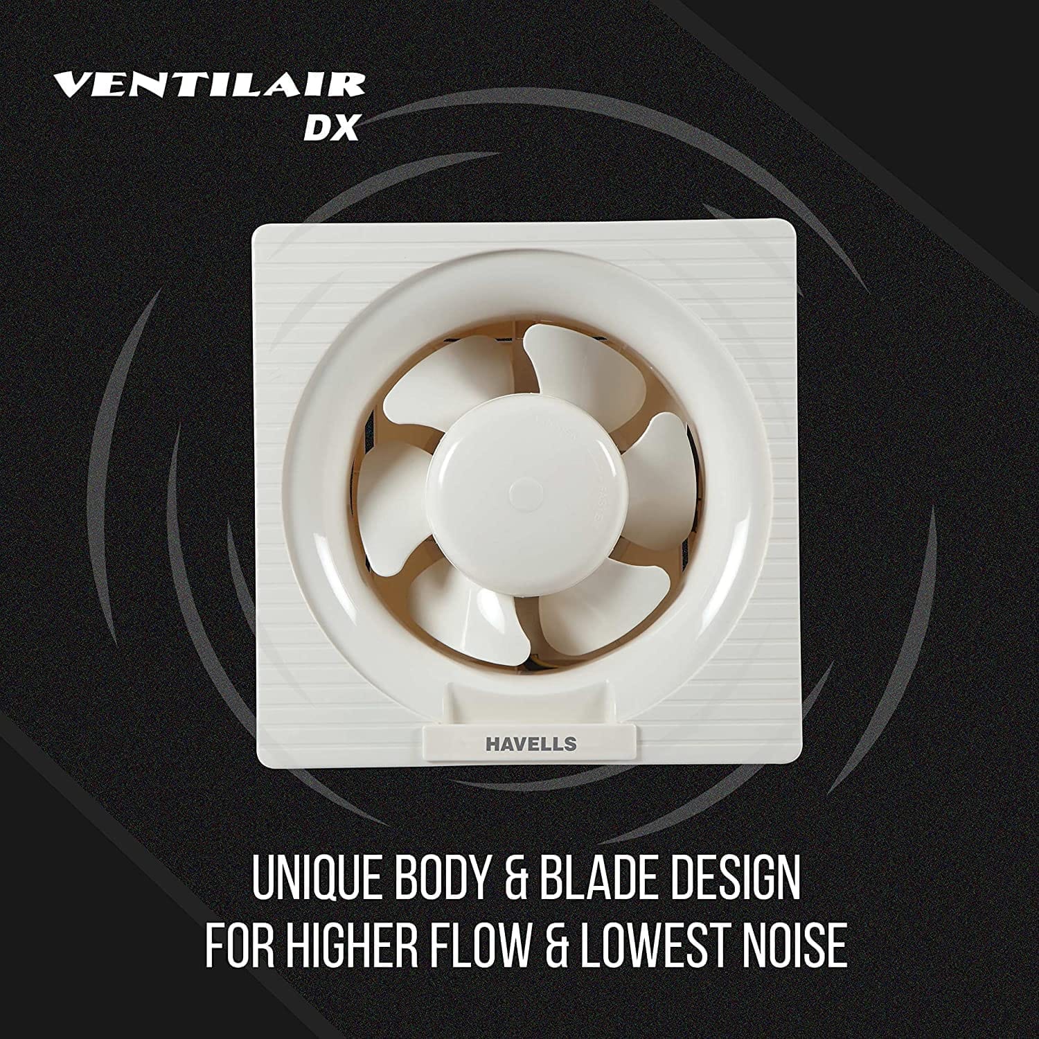 Havells Indian Plastic Exhaust Fan 08 & 10 Inch (06 Blade) - Image 2