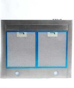 Silver COOKER HOOD CHIMNEY TYPE with warranty 60cms - Image 2