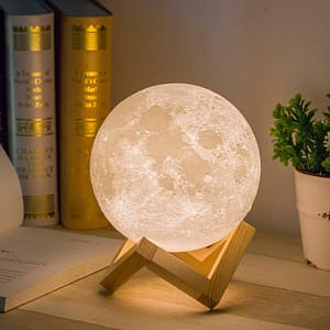 Rechargeable 3D Moon Light Night Lamp