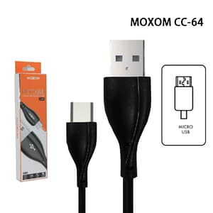 MOXOM 1 Meter Fast Charging 2.4A Data Cable usb-micro