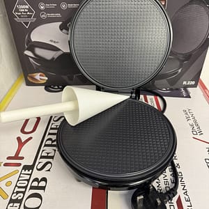 Raf Electric Egg Roll Maker, Crispy Omelet, Waffle, Pancake DIY Ice Cream Cone Machine 1200watts