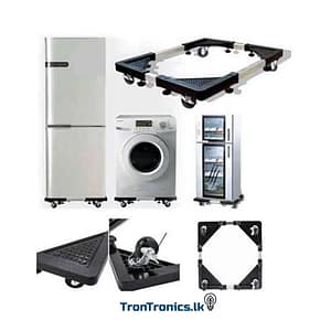 “All-Purpose Adjustable Mobile Appliance Stand with Wheels – Available at Trontronics Sri Lanka”