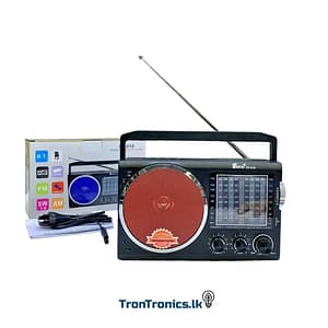 "FP-819 Bluetooth Speaker with 10-Band Radio AM/FM/SW1-8 – Portable Radio Speaker with Antennas – Trontronics Sri Lanka"