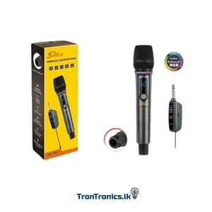Sing-e ZQS-1M505 Professional Wireless Microphone – Premium wireless microphone for singing, karaoke, and events in Sri Lanka, available at Trontronics.