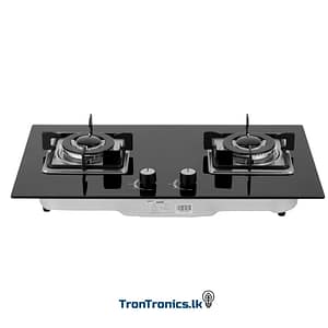 “Geepas 2-in-1 Built-In Double Burner Gas Hob with Auto Ignition – Black – Trontronics Sri Lanka”