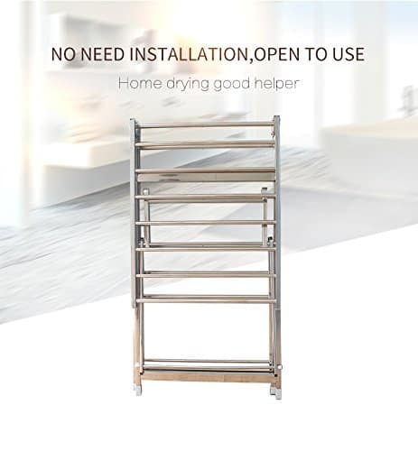 Stainless Steel Box Bar Cloth Rack Dryer