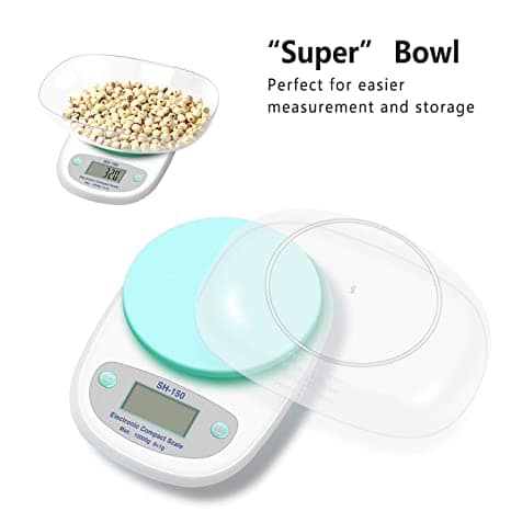 Digital Kitchen Scale with Plastic Bowl with warranty - Image 3