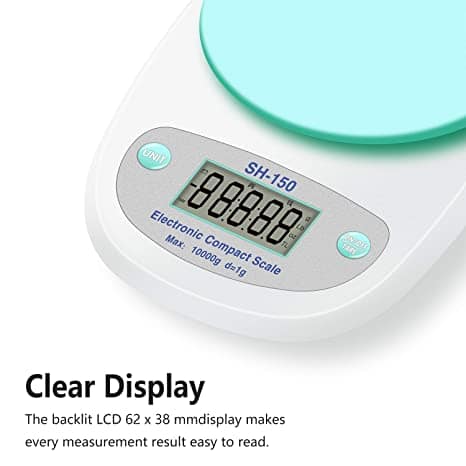 Digital Kitchen Scale with Plastic Bowl with warranty - Image 4