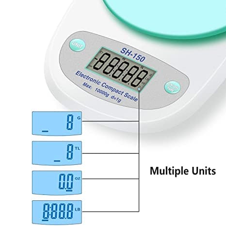 Digital Kitchen Scale with Plastic Bowl with warranty - Image 6