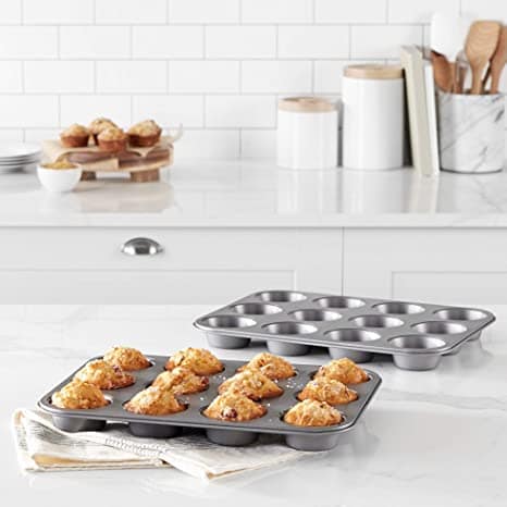 Carbon Steel Non-stick Muffin Pan 12 Cups - Image 2