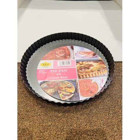 Carbon Steel Non-Stick Pie Pan - Fixed Base (24,28 & 32 CM) - Image 5
