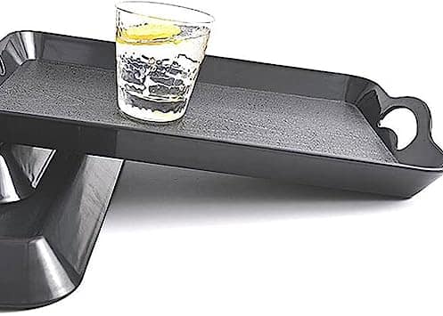 Anti Slip Double Handle Serving Tray 14,16 & 18 Inch - Image 3