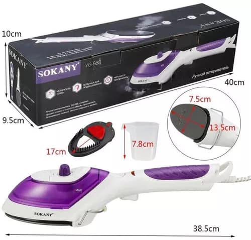 Sokany Hand Held Portable Garment Steamer Iron YG-888 - Image 11