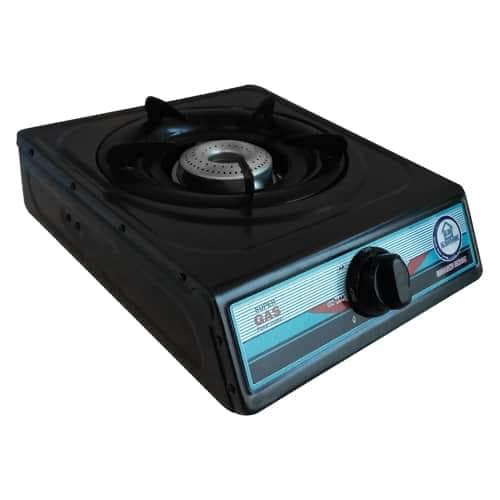 Kawashi 1 Burner Gas Cooker Non-Stick (Black) - Image 5