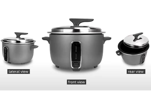 Richsonic Premium 10 Liter Large Capacity Electric Rice Cooker (5.5kg) - Image 2