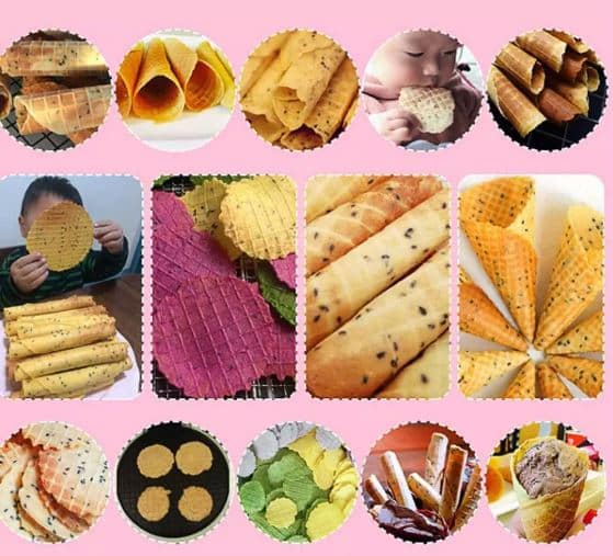 Raf Electric Egg Roll Maker, Crispy Omelet, Waffle, Pancake DIY Ice Cream Cone Machine 1200watts - Image 10