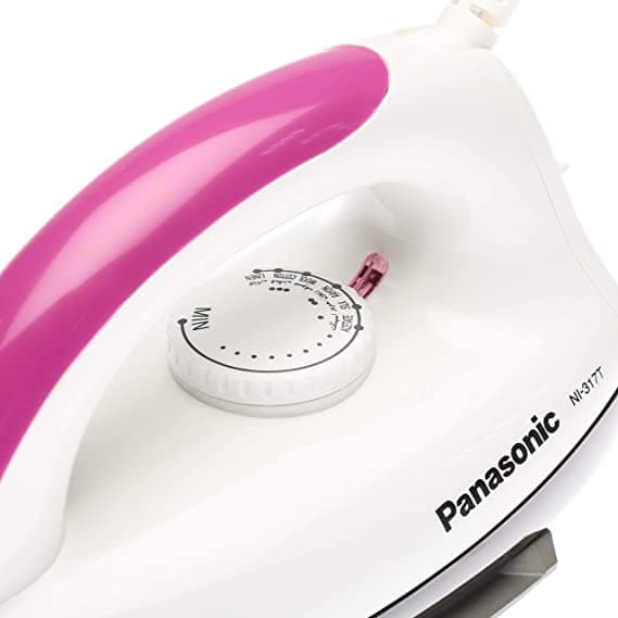 Panasonic Dry Iron NI-317TV - 1000W, Teflon Sole Plate - Image 4