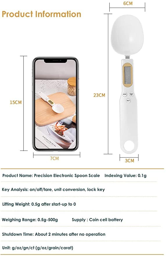 Digital Kitchen Measuring Spoon - Image 2