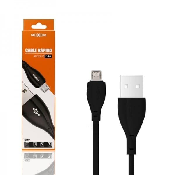 MOXOM 1 Meter Fast Charging 2.4A Data Cable usb-micro - Image 2