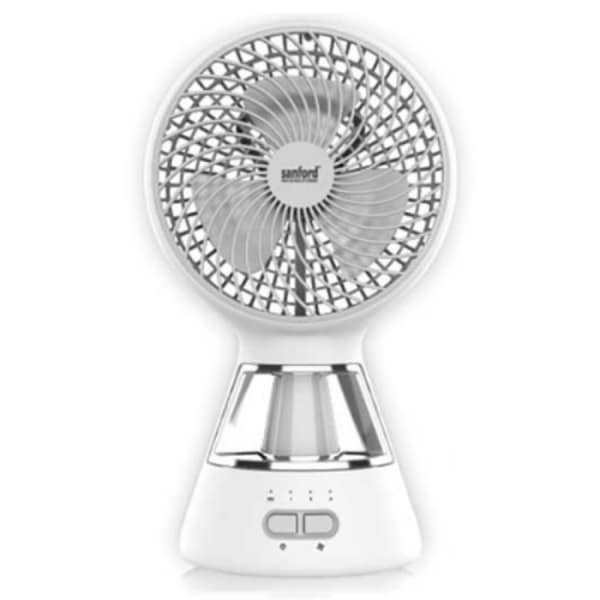 Sanford Rechargeable Mini Multi Functional Table Fan 6W SF6663MFN White - Image 3