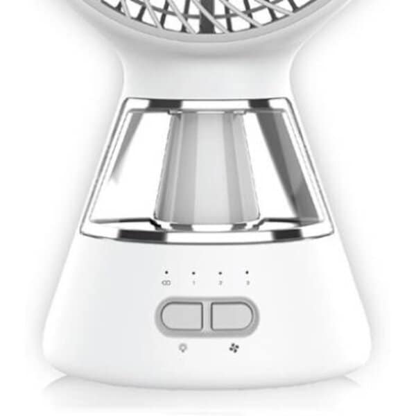 Sanford Rechargeable Mini Multi Functional Table Fan 6W SF6663MFN White - Image 2