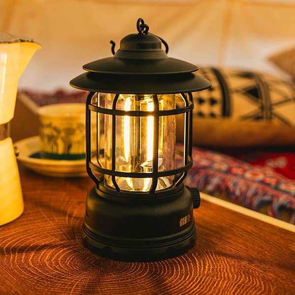 Portable Retro Rechargeable Camping Lamp L-27 - Image 2