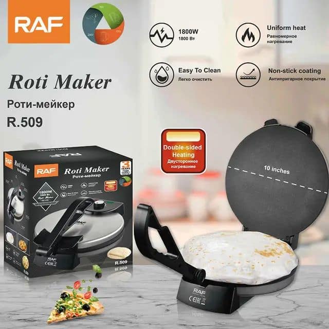 PremiumStainless Steel High Quality RAF Roti Maker (Shipped to Russia) - Image 8