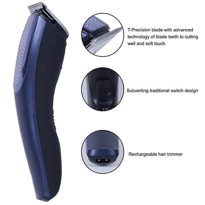 High Quality HTC AT-1210 Professional Rechargeable Hair and beard Clipper Trimmer for Men with warranty - Image 2