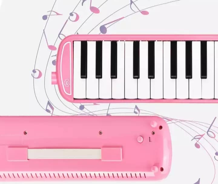Bee Melodica 32 Key with Box (PINK) - Image 3