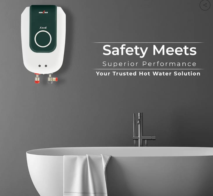 Kenstar Kwik Indian 5.9L, Instant Water Heater (without Shower Head)