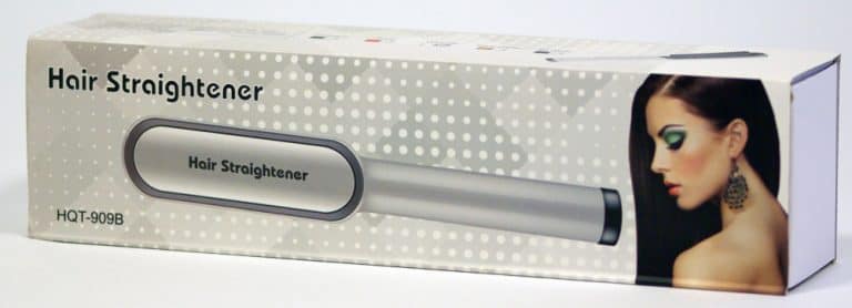 Ceramic Heated Hair Brush Hair straightener HQT-909B - Image 6