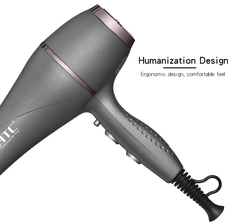 HTC Saloon Grade High Quality Hair Dryer (Matt Finish) 2300W - Image 4