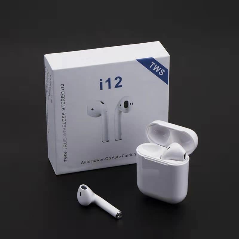 i12 TWS Bluetooth Airpods - Image 2