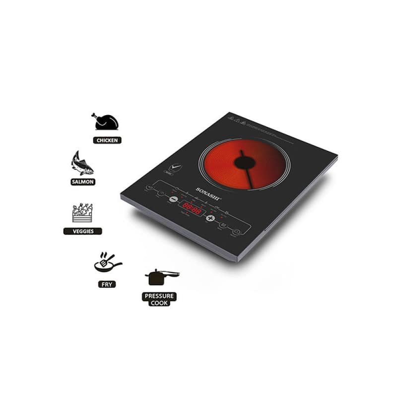 Sonashi premium Infrared Ceramic Stove/cooker full touch Dubai Sis-015c - Image 2