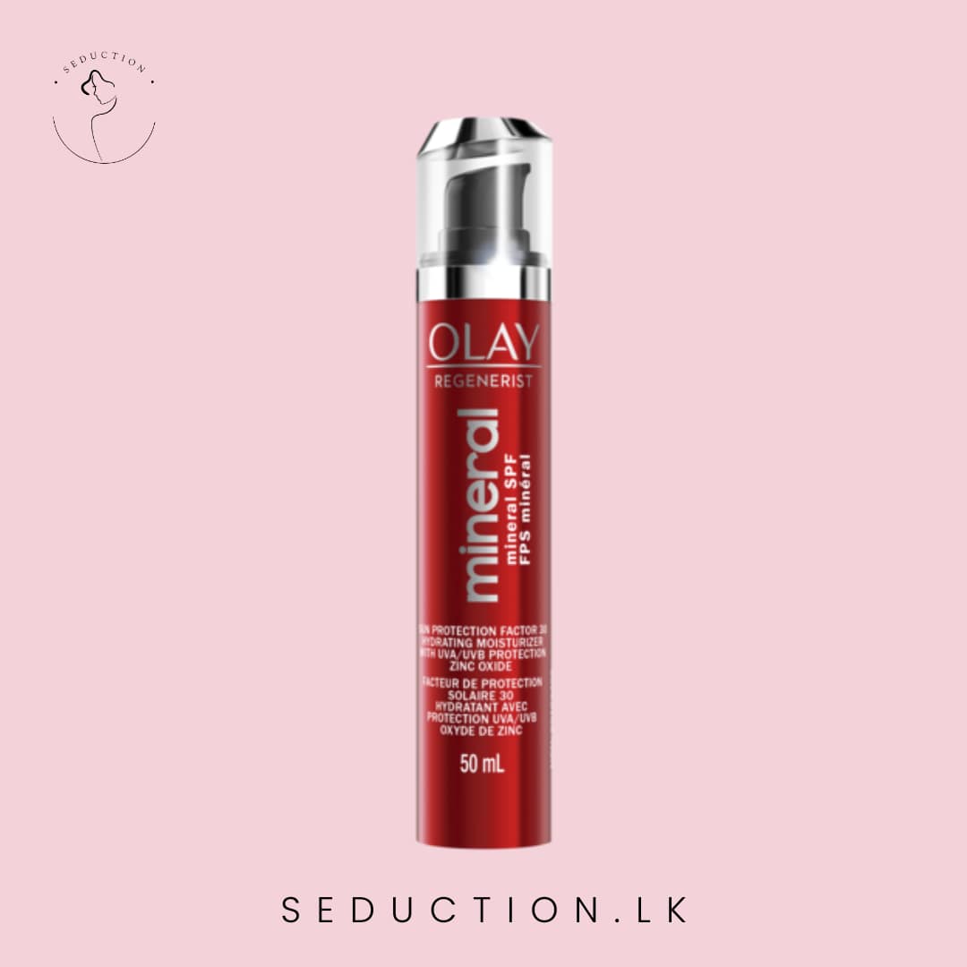 olay regenerest mineral sunscreen face moisturizer spf 30 50ml bottle srilanka